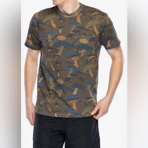 KAVU, Men's Mushroom Print T-Shirt, 100% organic cotton, XL